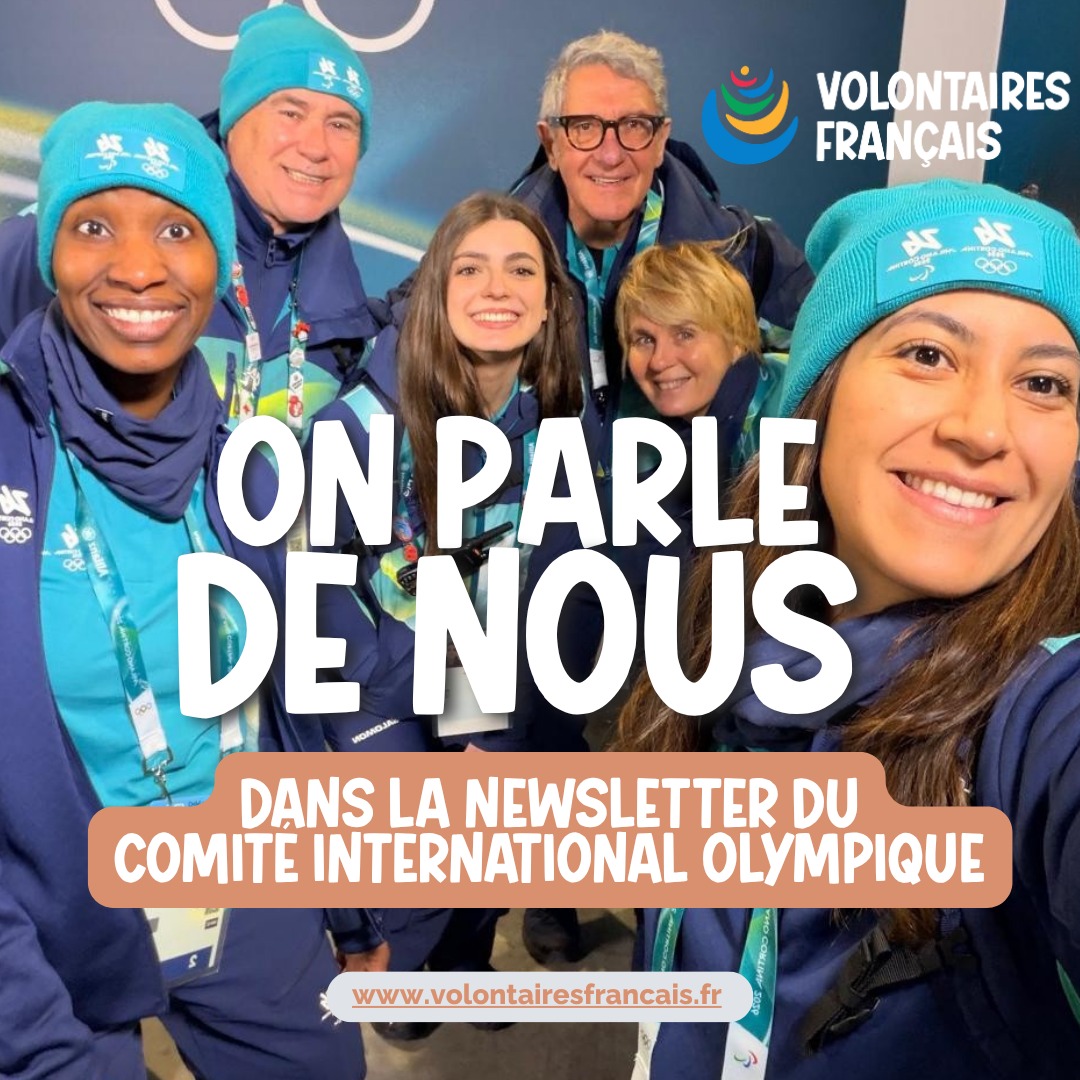 🌍 La presse et le CIO saluent la "vague bleue" des Volontaires français !